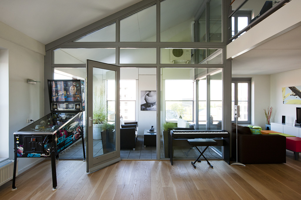 Loggia + woonkamer